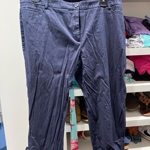 Talbots Women's Blue Capris